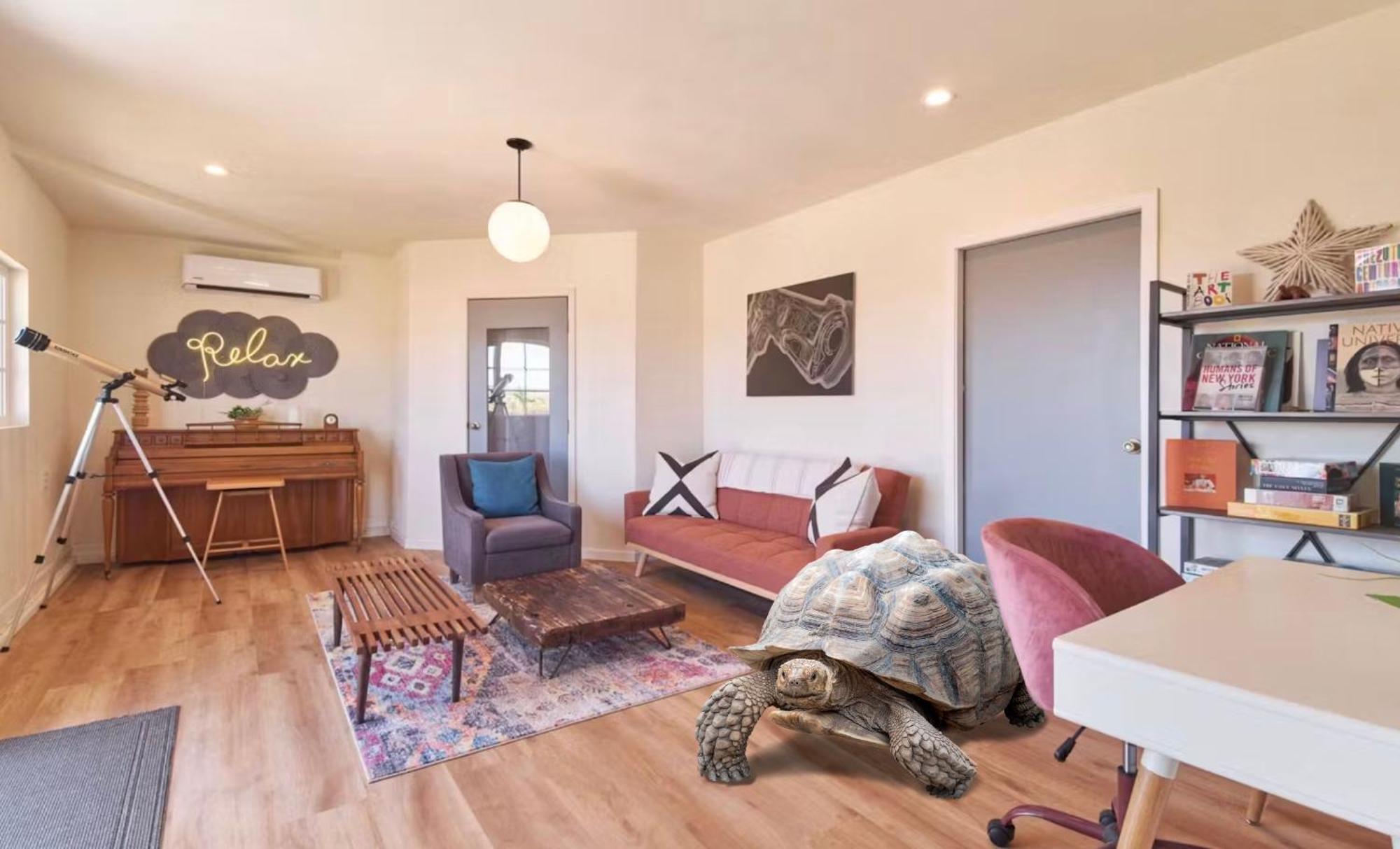 Twin Palms Desert Getaway - Jacuzzi, Fire Pit, Meditation Room & More Joshua Tree Dış mekan fotoğraf